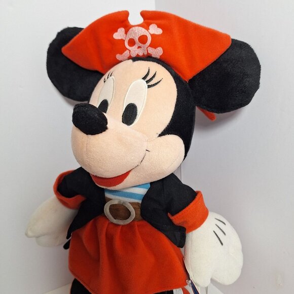 Pirate Minnie Mouse 14 Inch Sega Disney Plush Prize Redemption With Tags - Picture 11 of 16